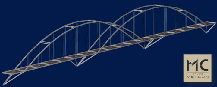 Anteproyecto de puente peatonal